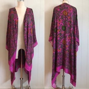 Free People Magic Dance Kimono! Pink paisley!